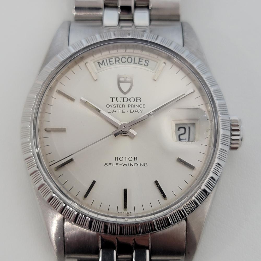 A timeless classic, Men's Tudor Oyster Prince Date Day Ref.94510 
