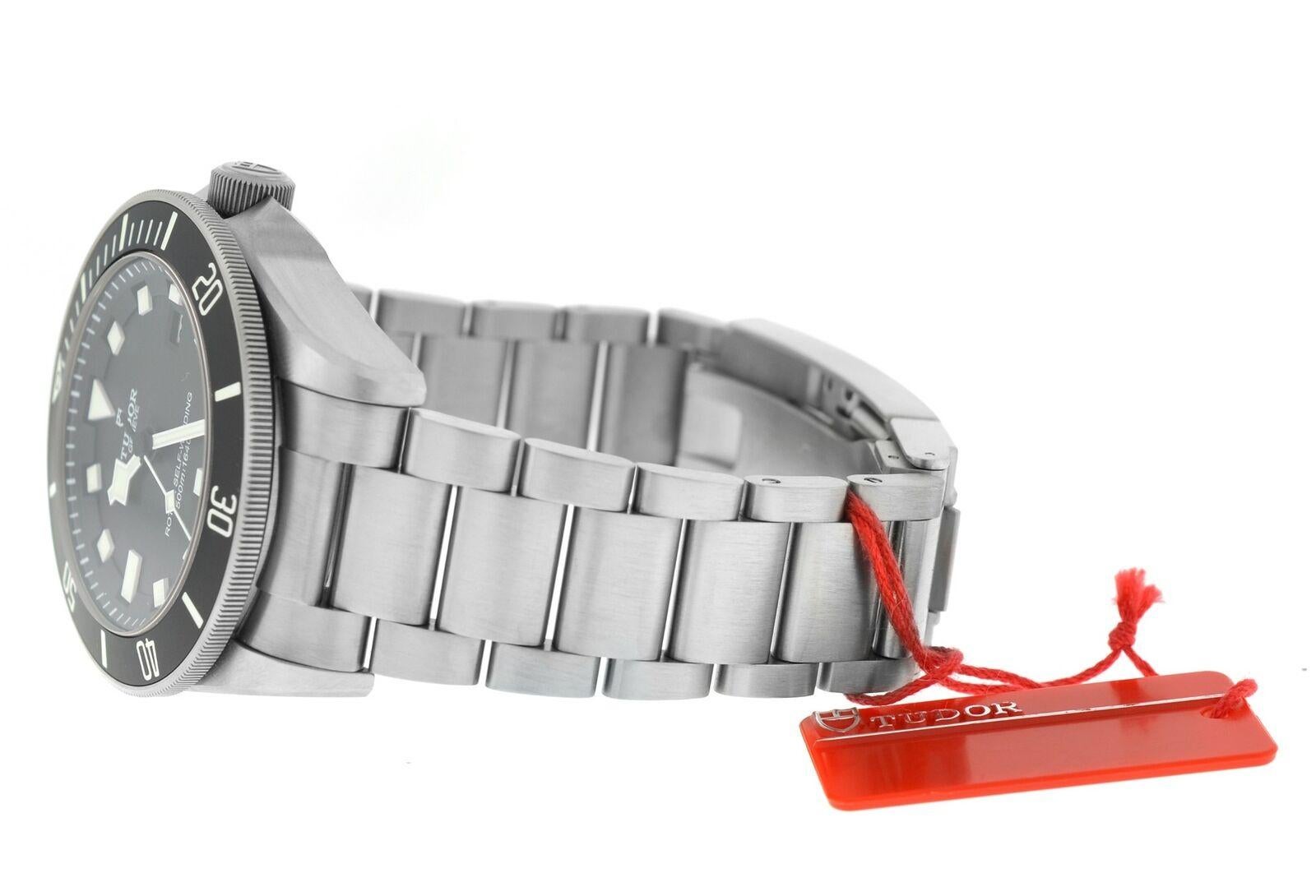 Men’s Tudor Pelagos M25600TN-0001 Titanium Chronometer Date Watch For Sale 4