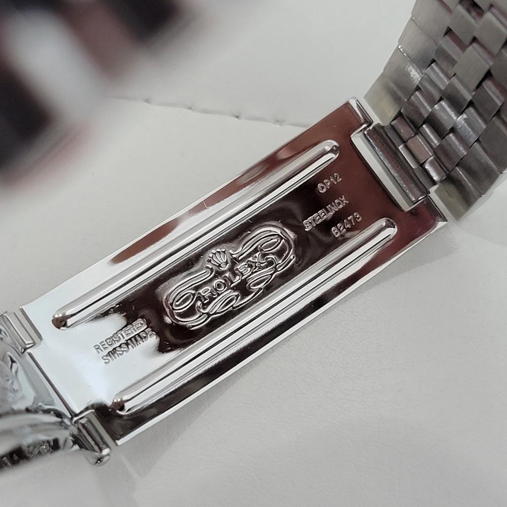 Mens Tudor Prince Oysterdate 74000 35mm Automatic Linen Dial 1980s Swiss RA454 6