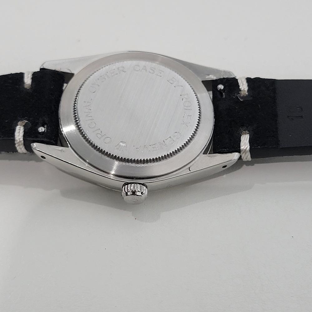 Mens Tudor Prince Oysterdate 74000 35mm Automatic Linen Dial 1980s Swiss RA454B 6