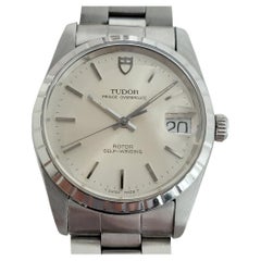 Mens Tudor Prince Oysterdate 74020 Automatic with Box 1990s All Original RA308