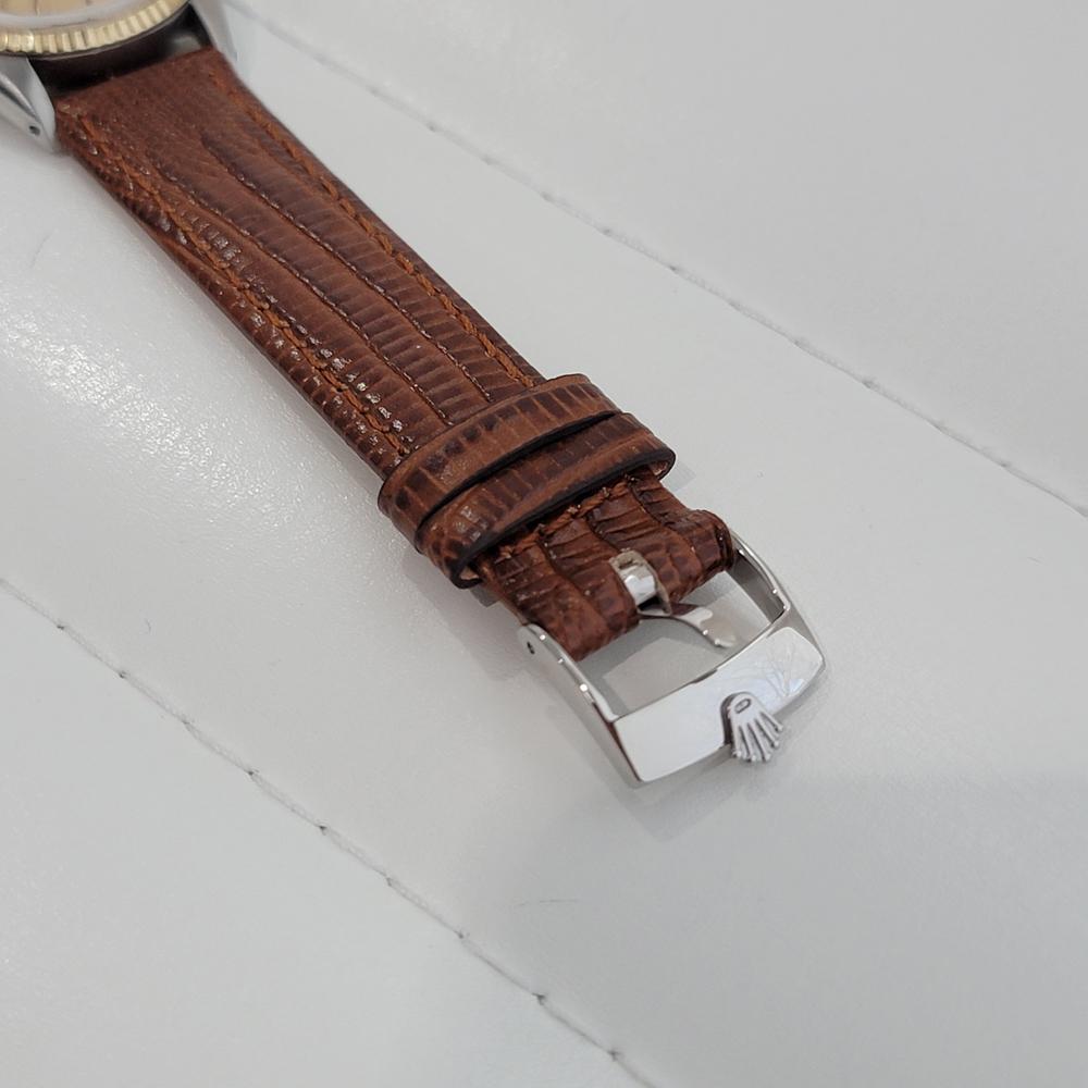 Herren Tudor Prince Oysterdate Ref 75403 14k SS Automatik 1980er Jahre Schweizer RA309 5
