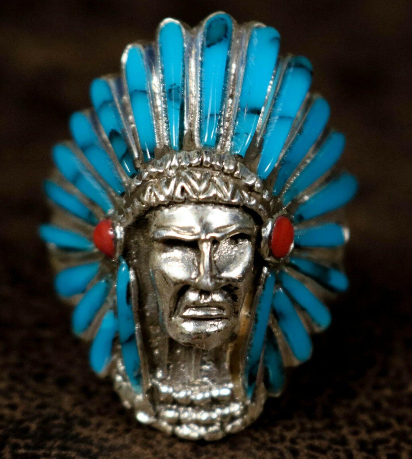 indianerschmuck türkis herren