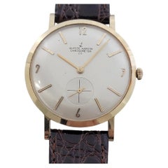 Chronomètre Ulysse Nardin 14k Gold Manual Wind 1960s Vintage Swiss RA497