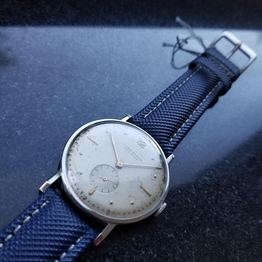 vintage ulysse nardin chronograph