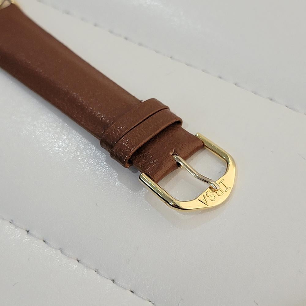 Mens Vacheron Constantin Calatrava 18k Gold 33mm Ultra Thin Manual 1970s RA430 4