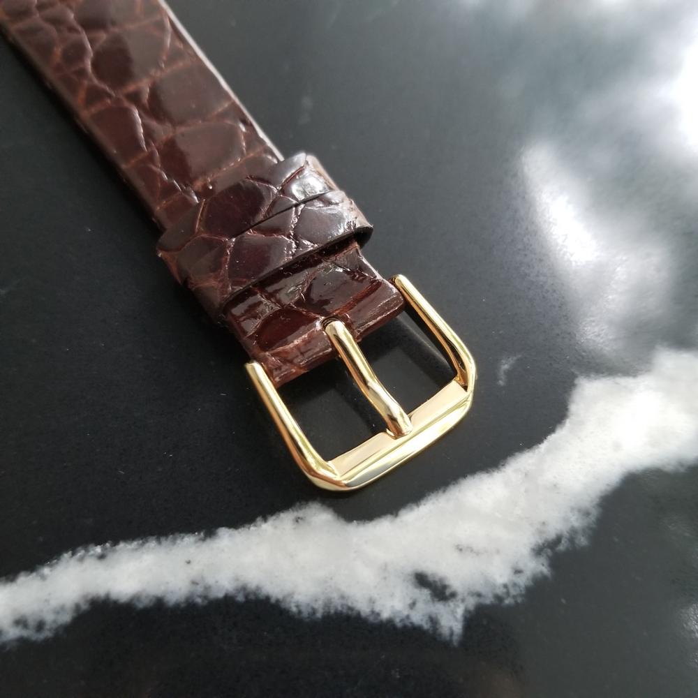 Herren Vacheron & Constantin Geneve 18k massives Gold, handgetrieben, ca. 1960er Jahre MA168 5