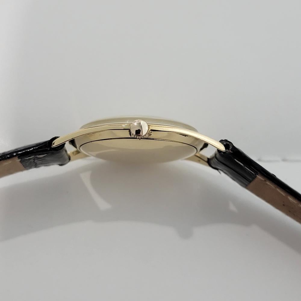 Herren Vacheron Constantin Geneve 6361 18k Gold Manual Wind 1950er Jahre Schweizer RA367 6