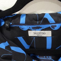Mens Valentino Logo Button Down Shirt