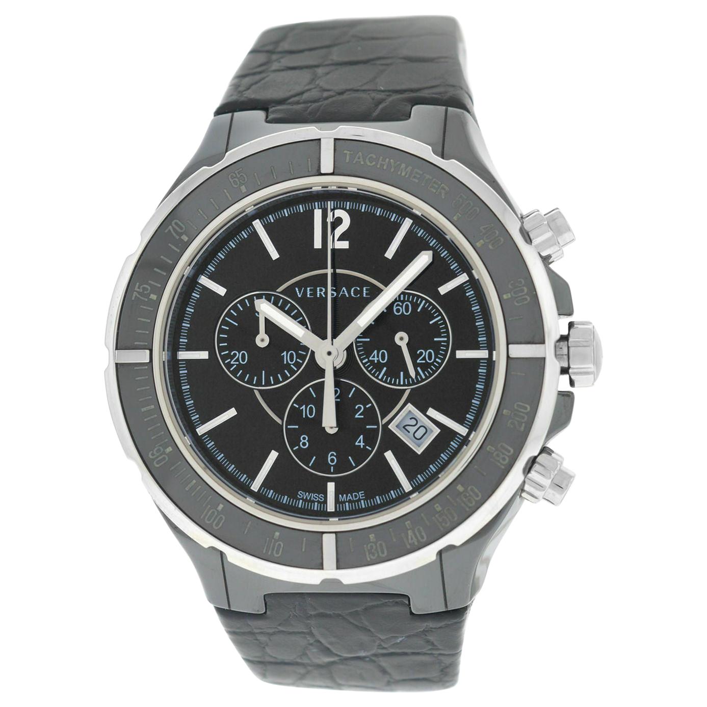 Versace Mens Watch - 7 For Sale on 1stDibs | versace watch for men ...