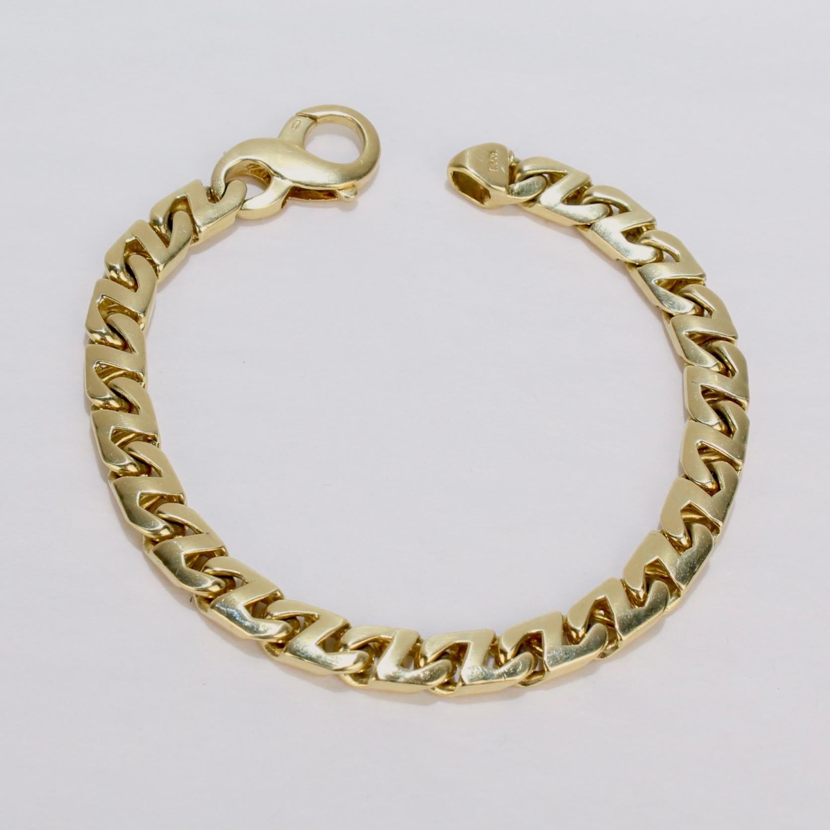 masculine gold chain