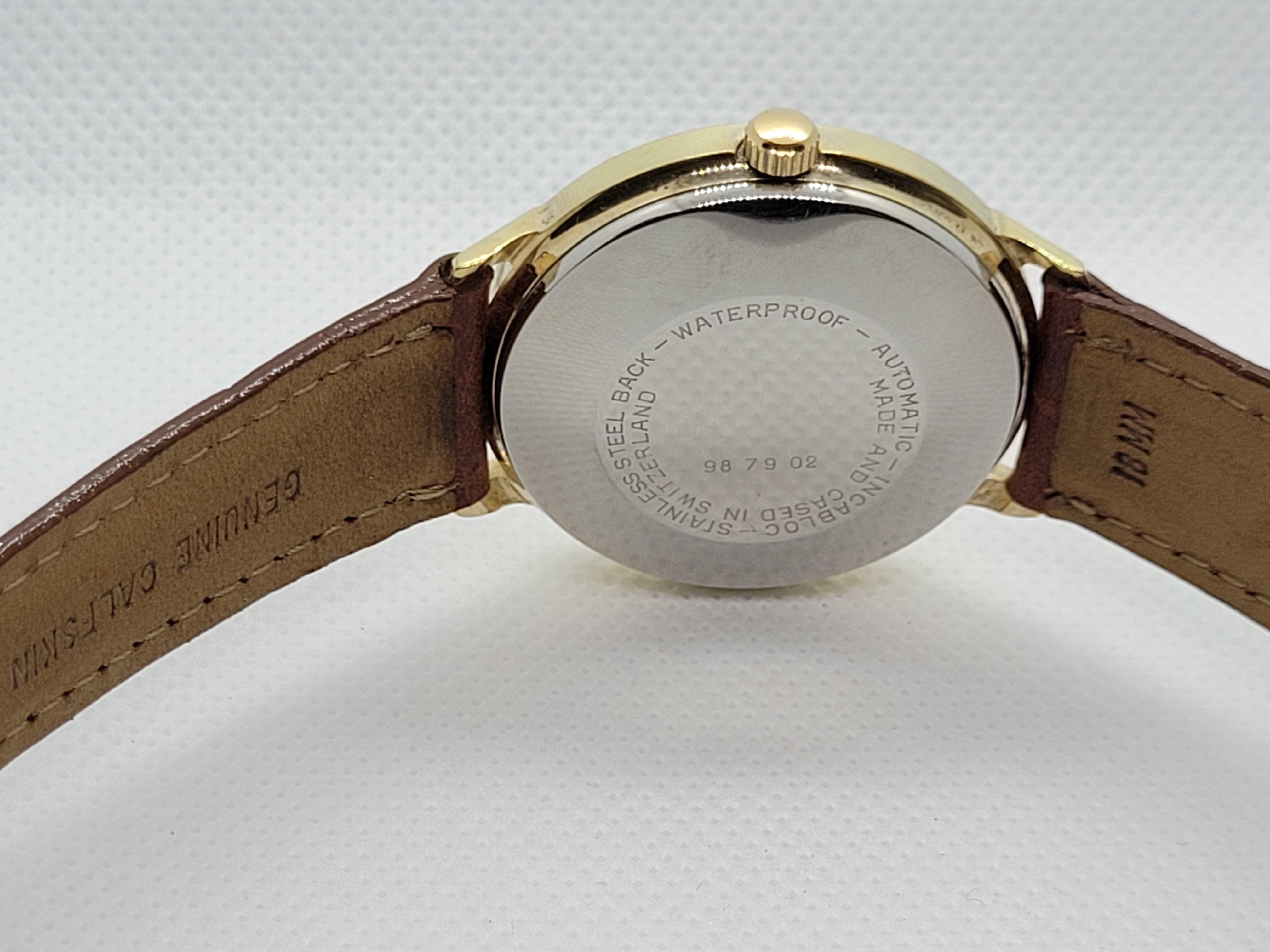 Herren-Vintage-Alpha-Uhr, 17 Juwelen-Automatik, vollständig gewartet Schweizer im Angebot 1