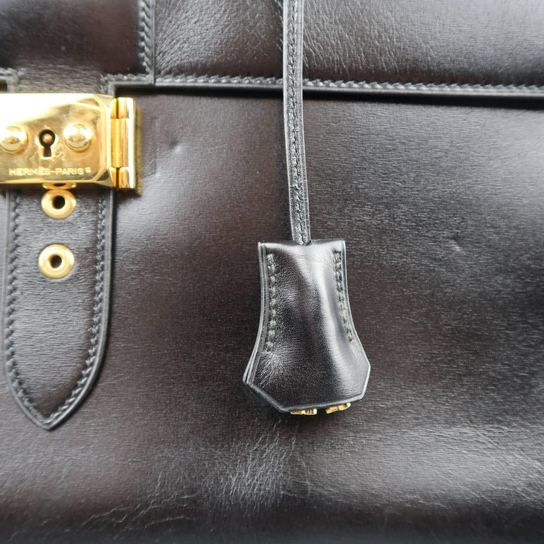 Hermès Vintage Ardennes Sac à Dépêches 41 - Black Briefcases, Bags -  HER440334