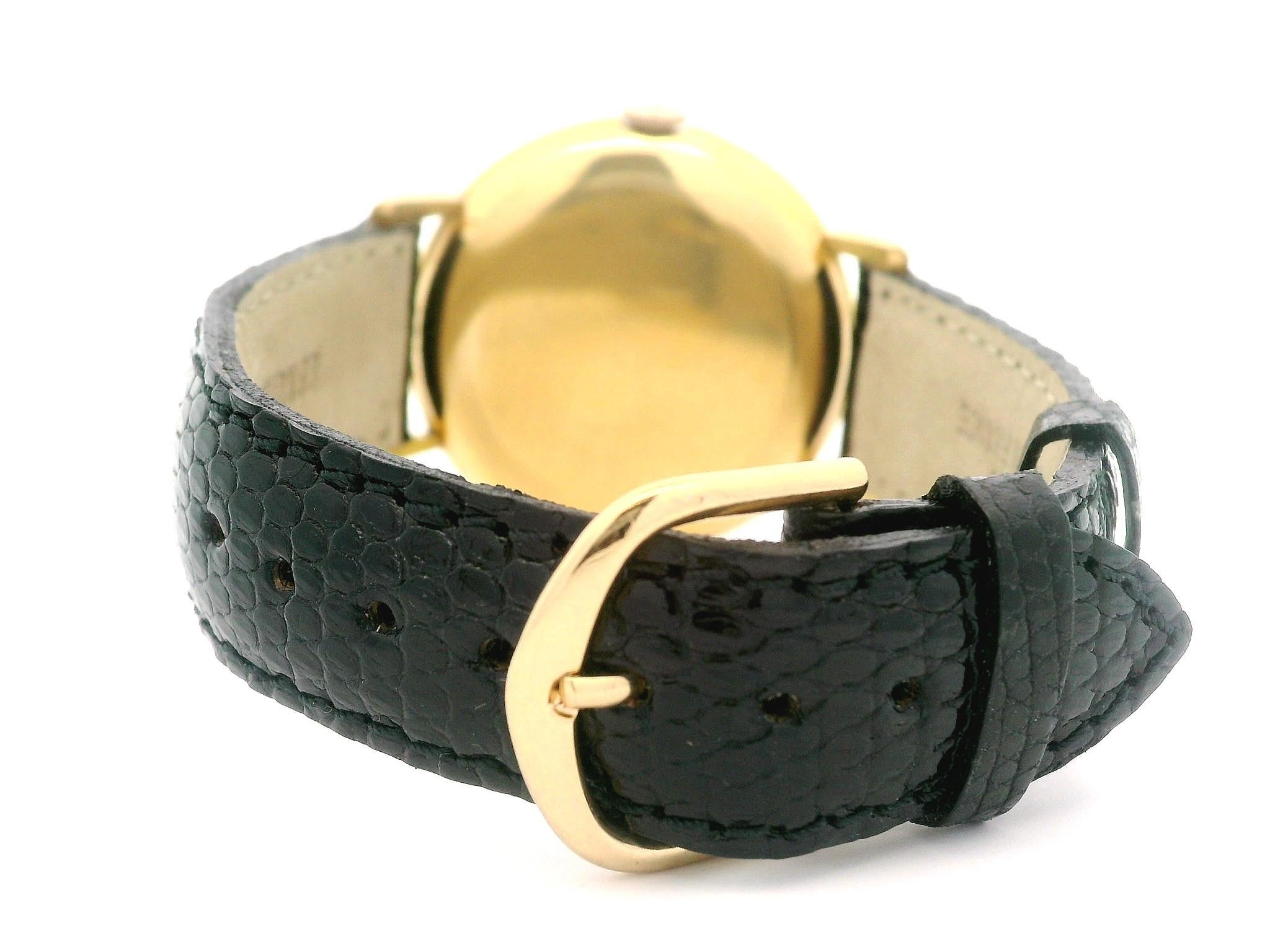 Herren Vintage International IWC 36mm 18k Gold Mechanische Herren-Vintage-Armbanduhr Cal. 89 im Angebot 1