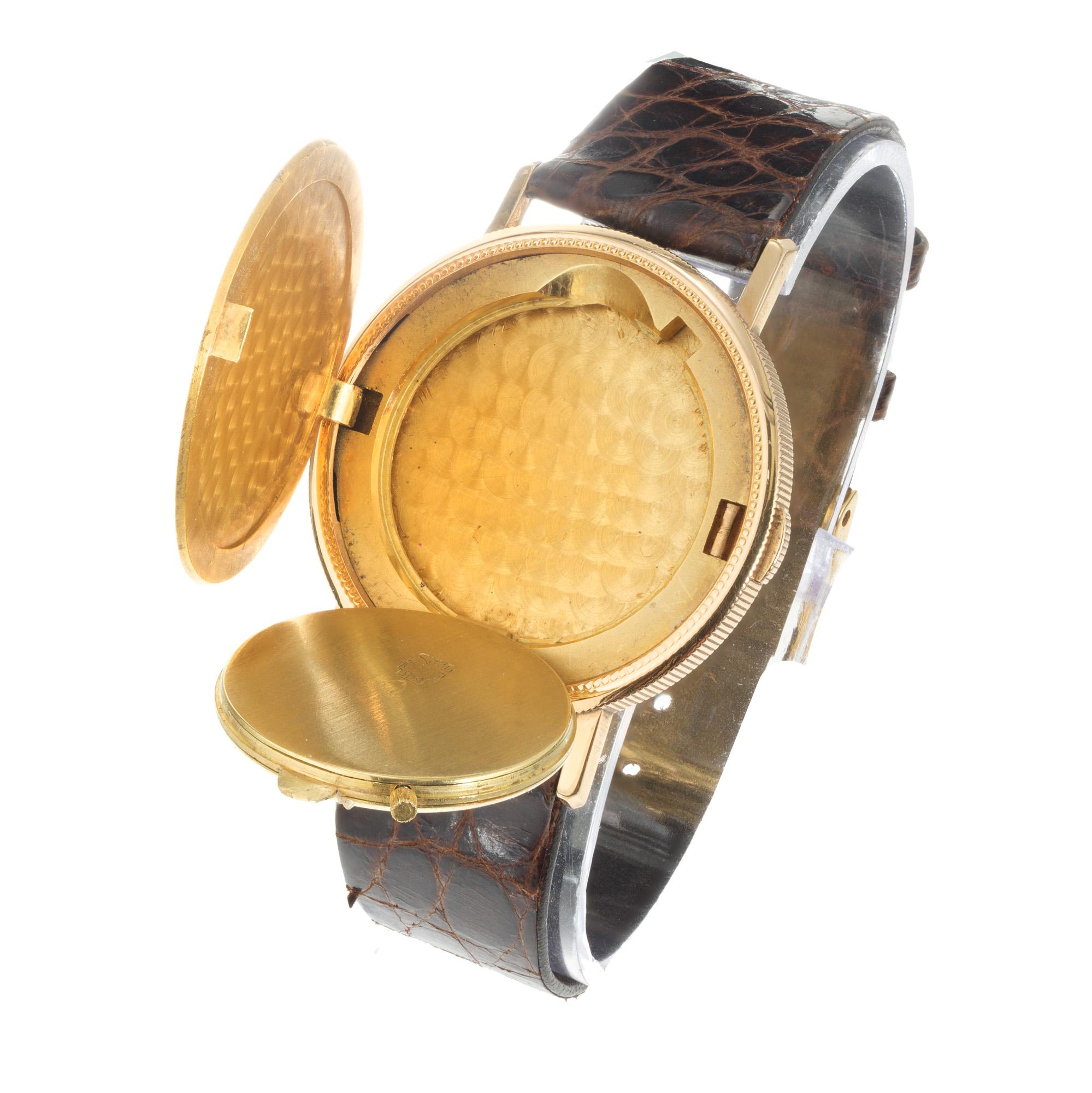 Men's Vintage US Gold Coin Wristwatch  For Sale 4