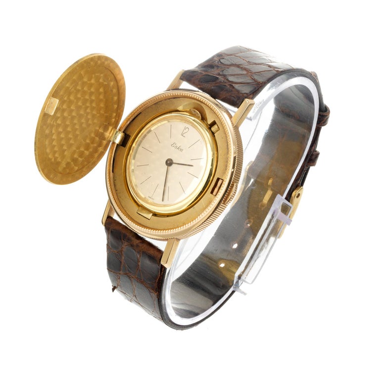 JewelryWe Orologio da Polso Da Uomo, Cinturino in Metallo Retro Vintage Orologio al Quarzo, Buon Regalo per Uomini, Festa del Papa', Colore Oro/ Argento