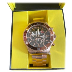 Men's Vintage Walt Disney Mickey Mouse Invicta Wrist Watch NIB