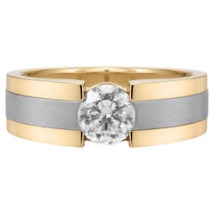 Mens Wedding Ring Band 925 Sterling Silver Moissanite Ring Everyday Wedding Band