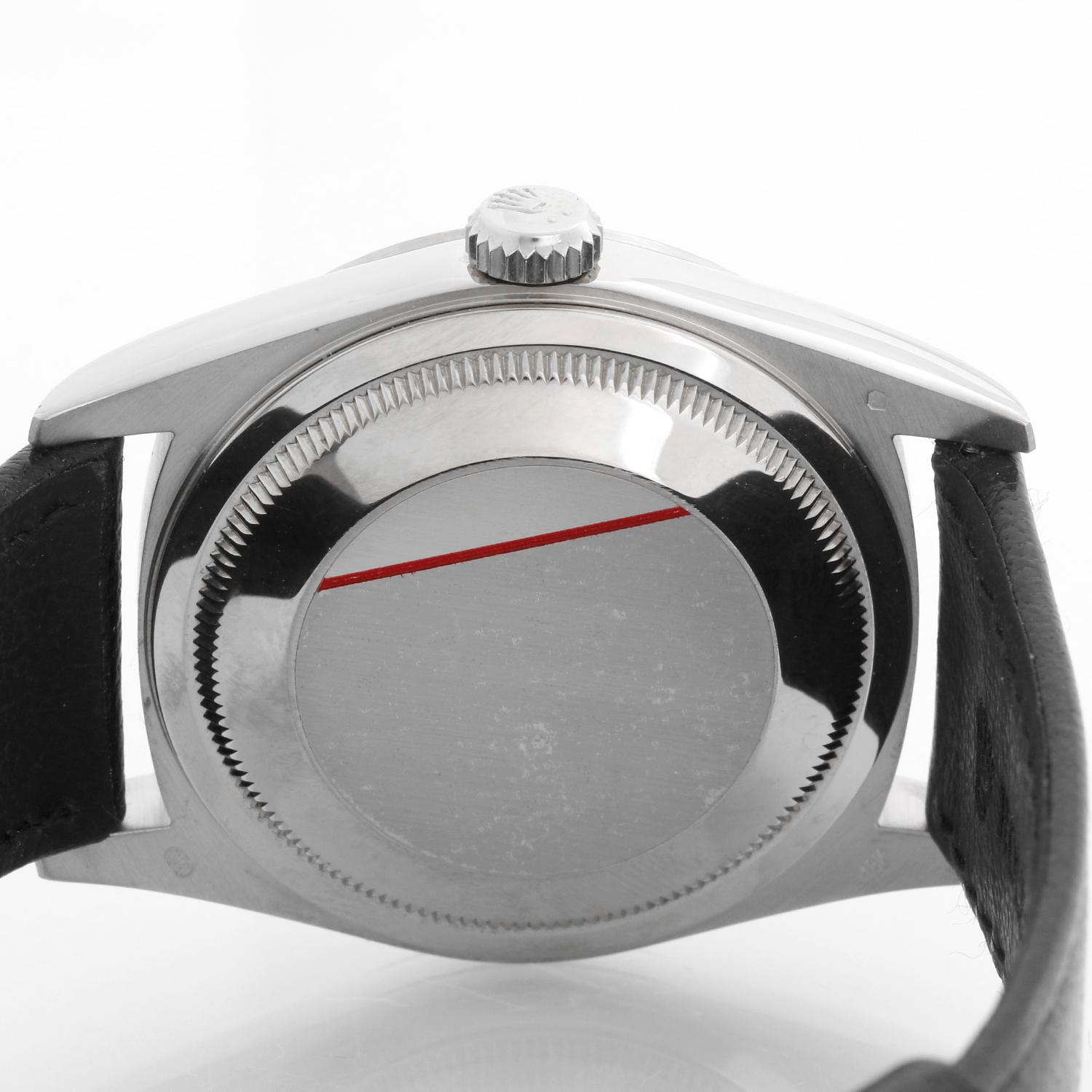 Men's  White Gold Rolex President Day-Date Watch 18239 For Sale 2