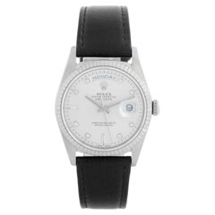 Men's  White Gold Rolex President Day-Date Watch 18239