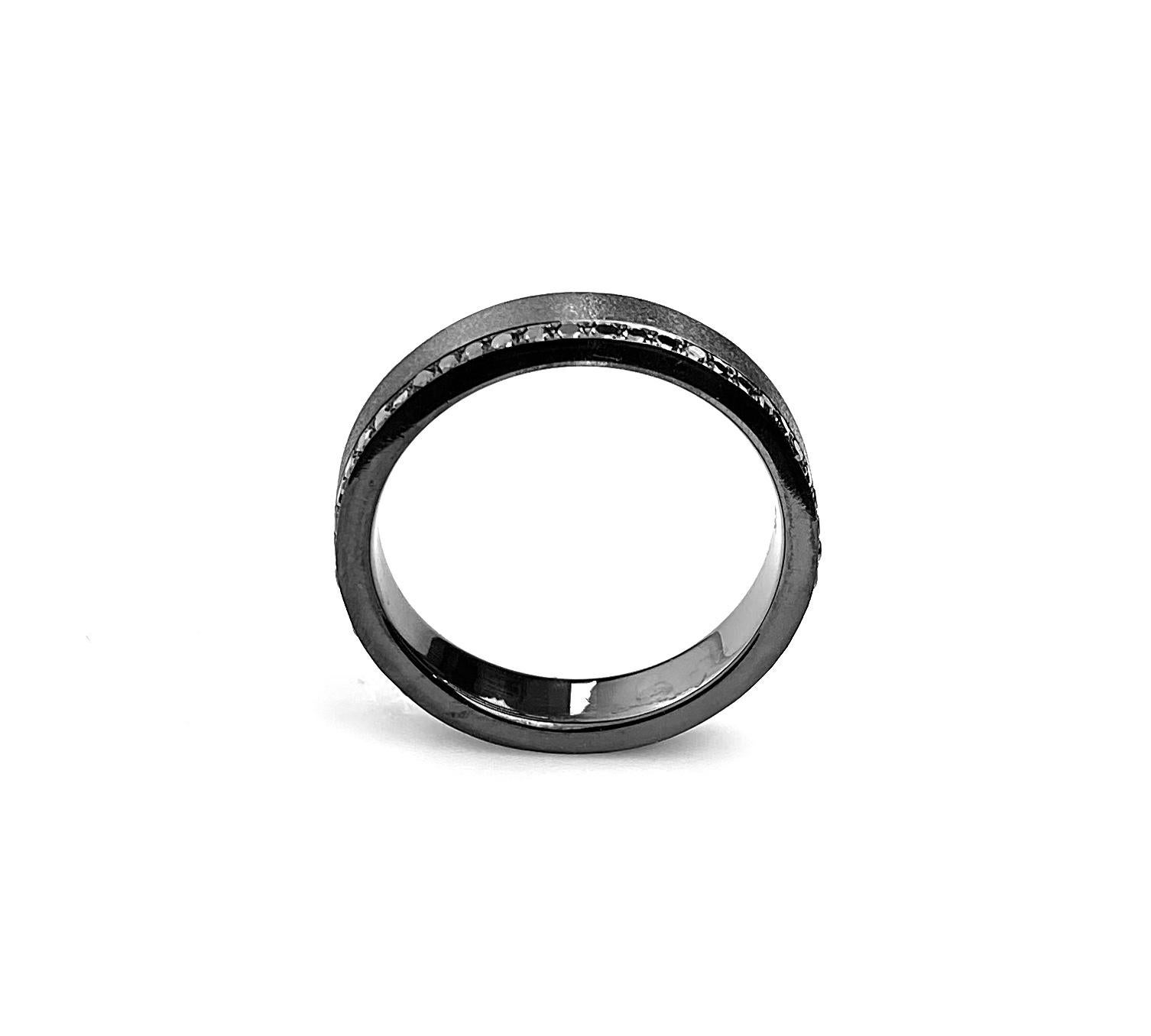 rhodium ring mens