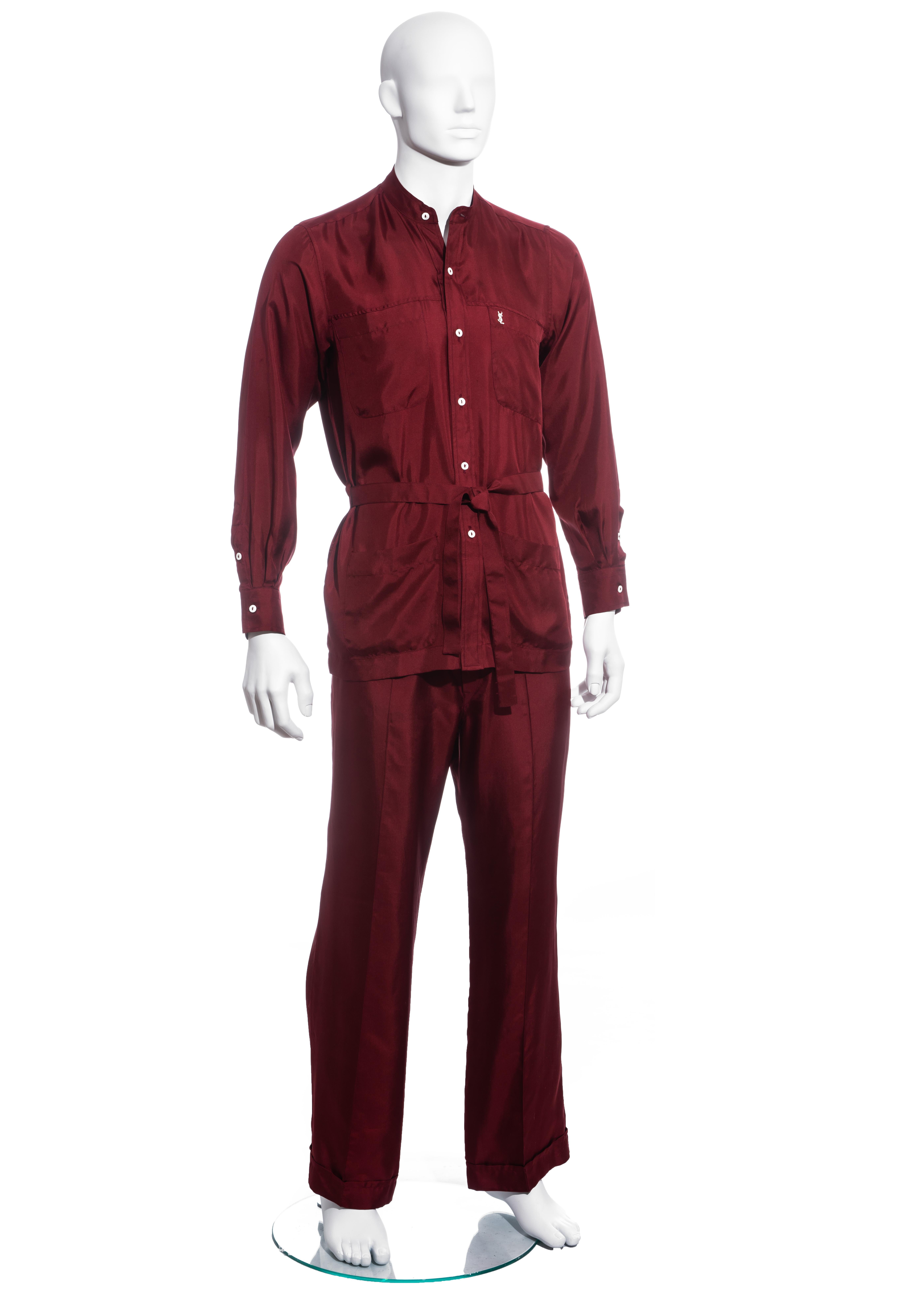 red leisure suit