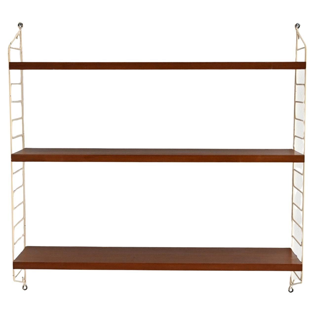 Etagère scandinave en teck Hylla des années 1960 en vente