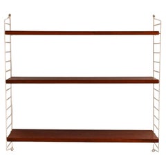 Mensola Hylla scandinava vintage mogano