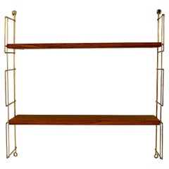 Etagère suspendue (Hylla) avec cadre en laiton