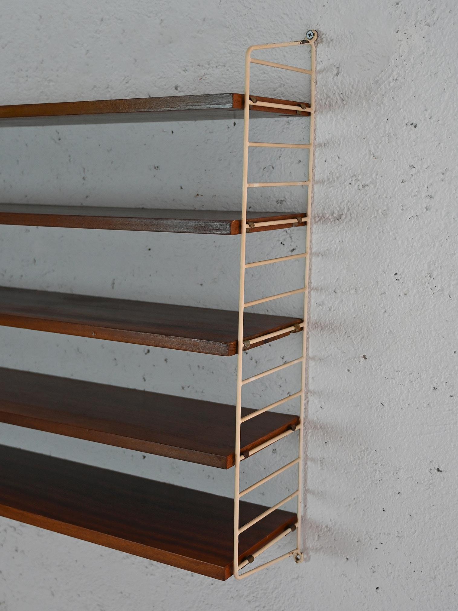 Scandinavian Modern Vintage shelves For Sale