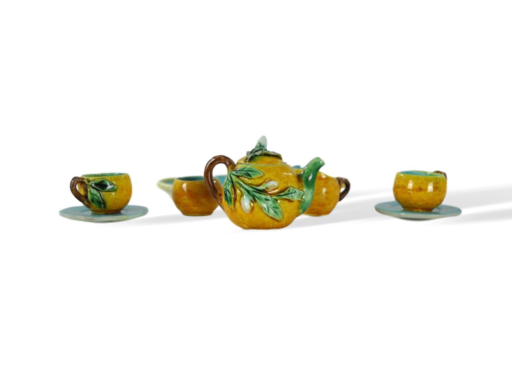 miniature tea sets collectibles