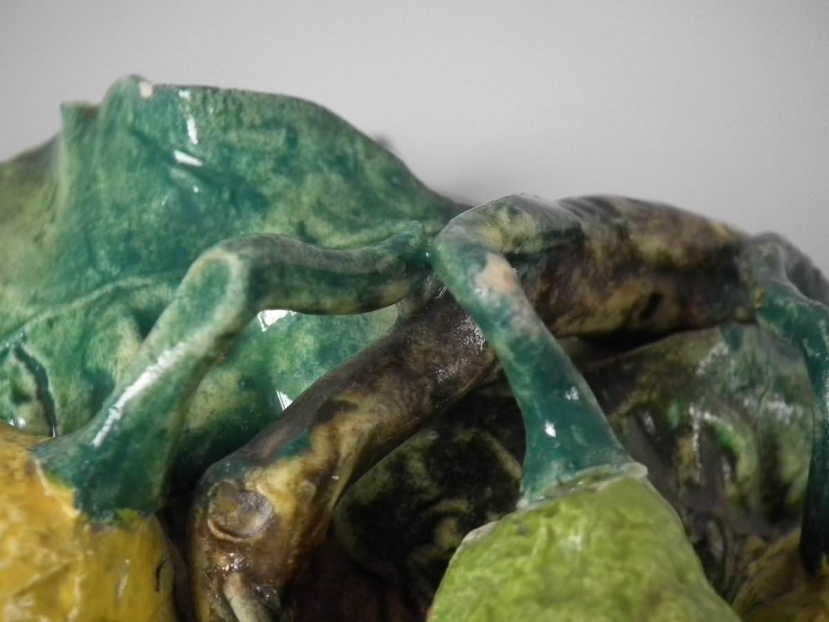 Menton Majolica Lemons Wall Pocket 5