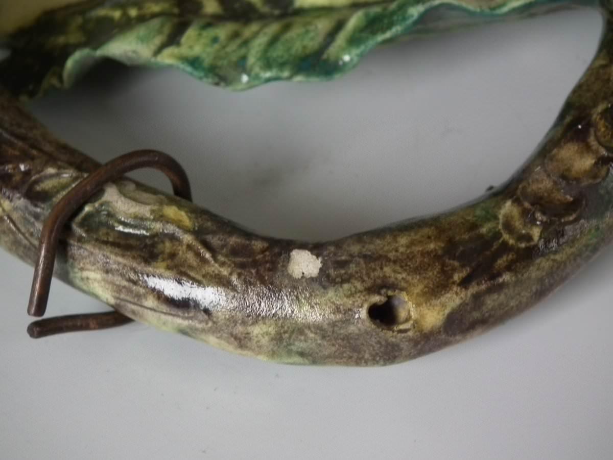 Menton Majolica Lemons Wall Pocket 2
