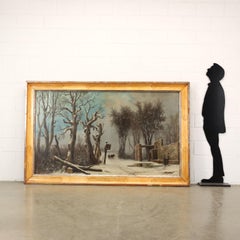 Snowy Landscape with Figures, 1872