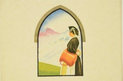 Speisekarte der Transatlantic REX für das Abendessen am 27. April 1934