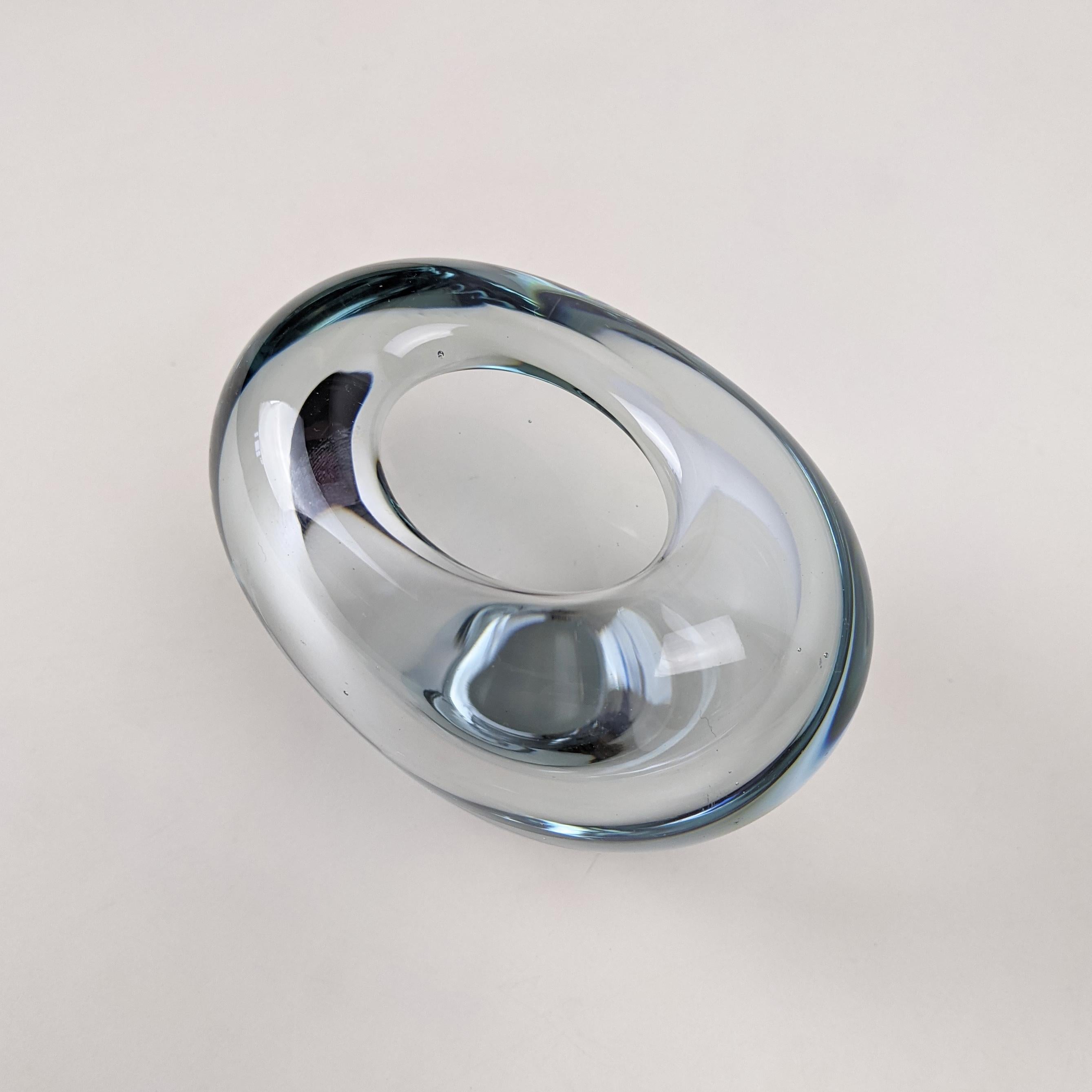 Mid-Century Modern Petit vase Menuet en forme de cœur de Per Ltken pour Holmegaard, vers 1960 en vente