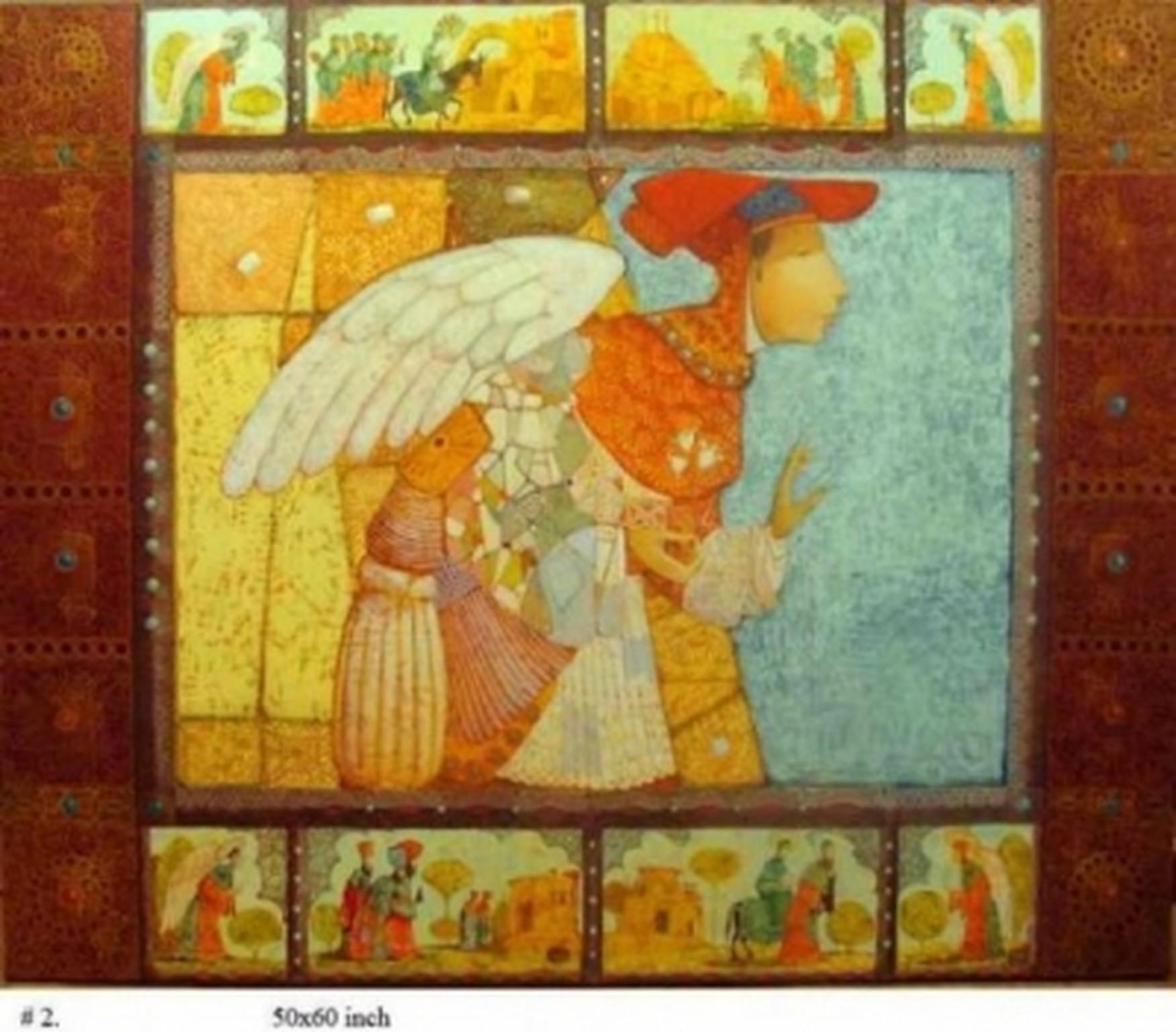 Merab GAGILADZE Figurative Painting - Angel