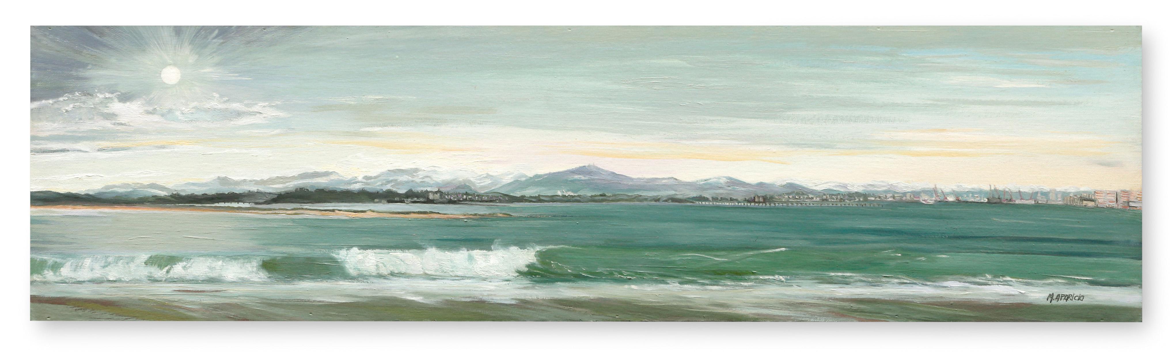 Arte contemporanea spagnola di Mercedes Aparicio - La mer de Santander