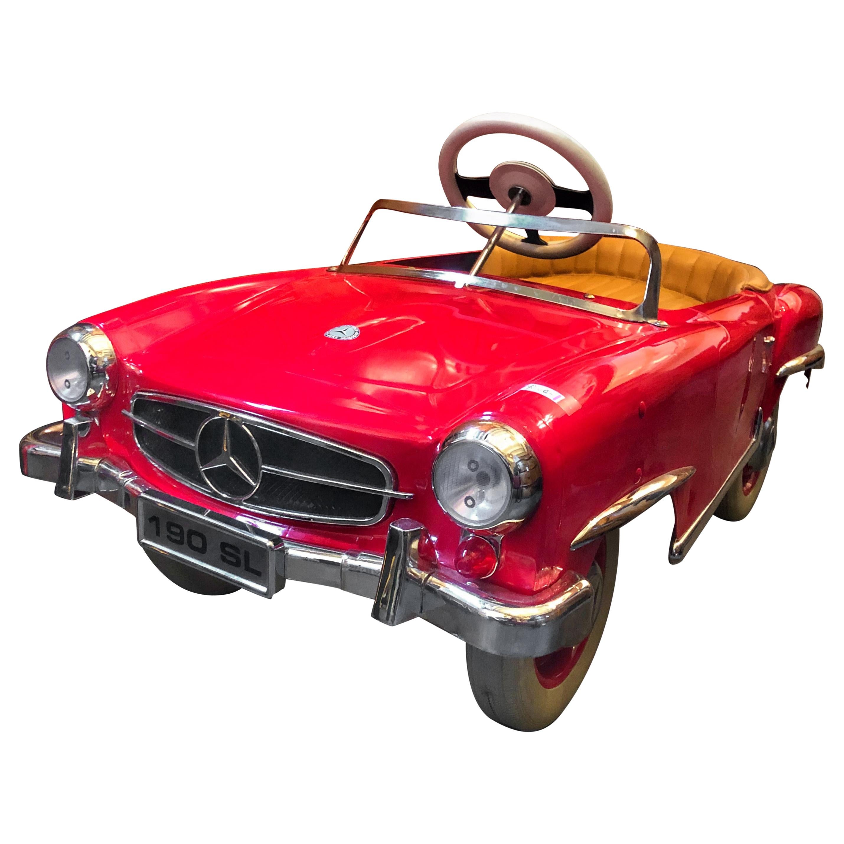 Mercedes Benz 190 SL Vintage Pedal Car for Kids