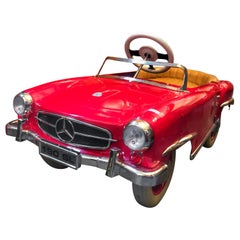 Mercedes Benz 190 SL Vintage Pedal Car for Kids