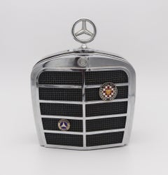 MERCEDES BENZ 1966 Royal London Car Radiator Grill Desk Petrol Lighter Lacquered