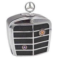 MERCEDES BENZ 1966 Royal London Auto Kühlergrill Schreibtisch Benzinfeuerzeug Lackiert