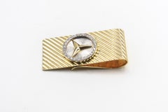 Mercedes Benz Diamond and Gold Money Clip
