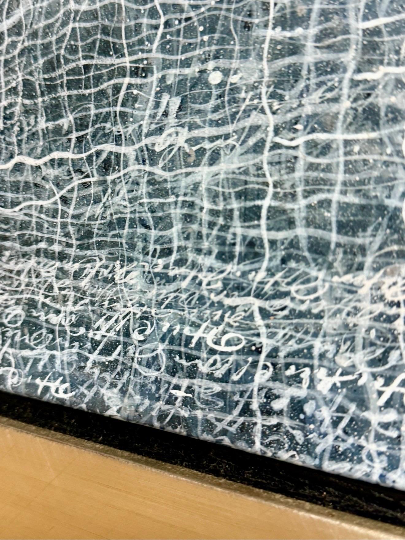 Grand tableau abstrait d'Amérique latine Mercedez Elena Gonzalez (Venezuela) en vente 8