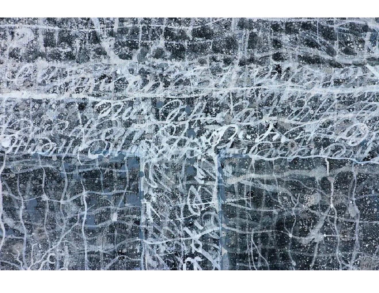 Grand tableau abstrait d'Amérique latine Mercedez Elena Gonzalez (Venezuela) en vente 1