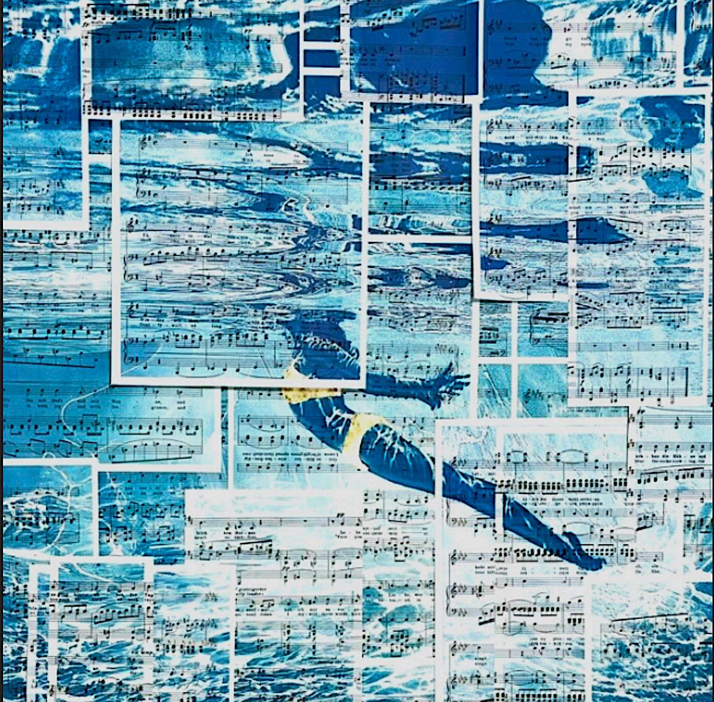 Black and White Photograph de Mercedes Jelinek - Azul #13