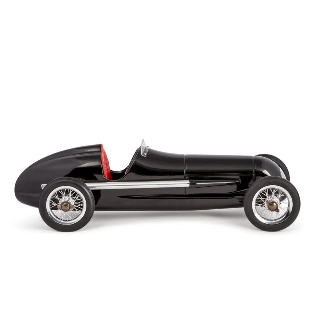 Hand-Crafted Mercedes Retro Racing Model For Sale