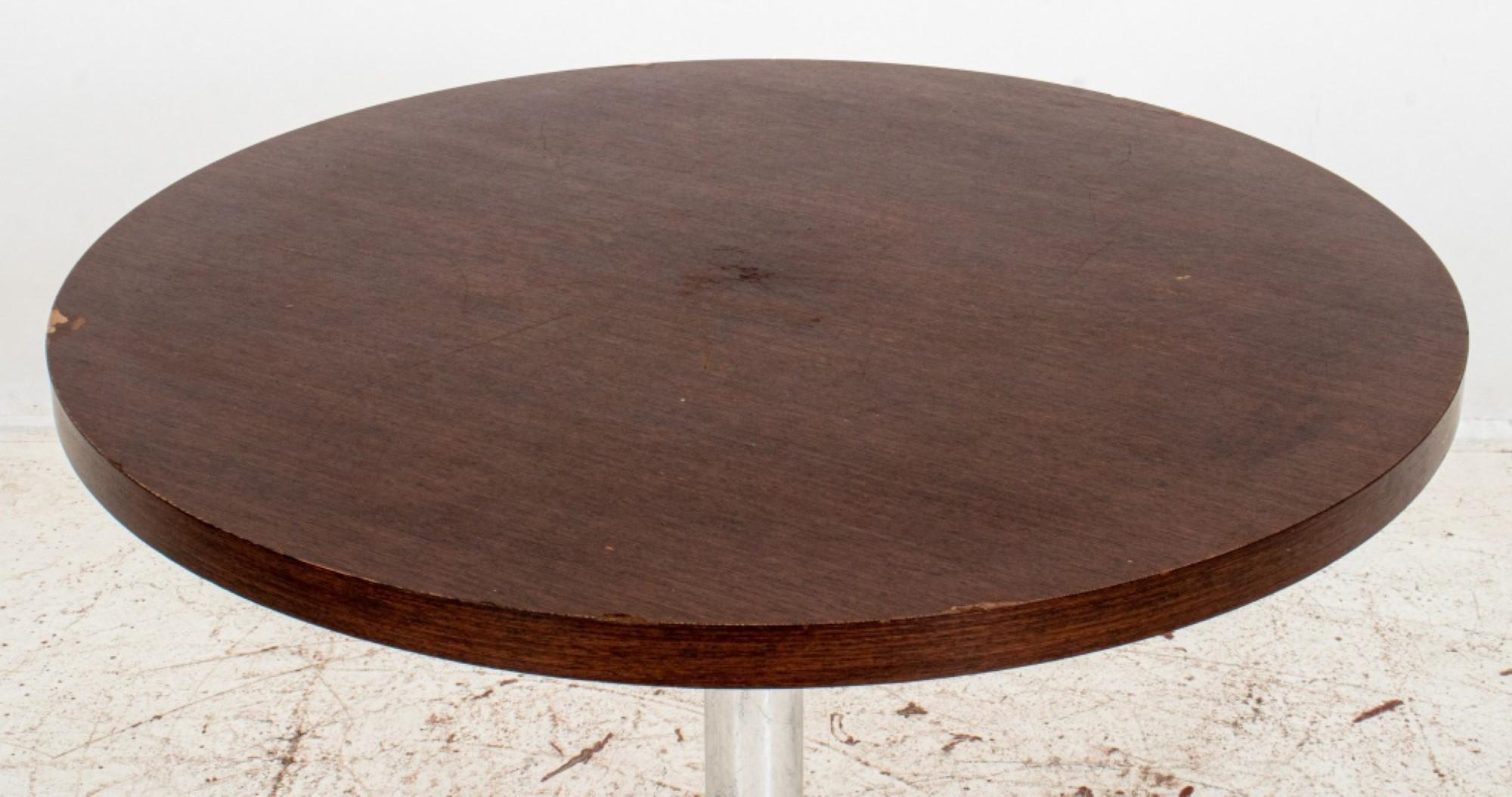 20th Century Mercer Hotel Round Two Top Table For Sale