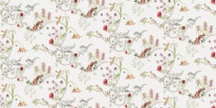 Mercia Vines in Creme Botanical Tropical Wandteppich in Creme