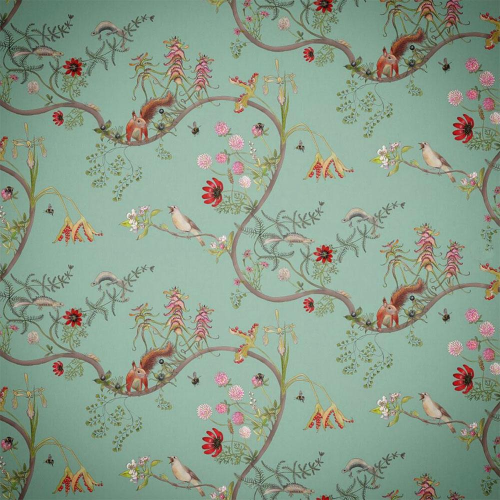 Collection: Mercia Vines
Product Code: 28G
Colors: Verdigris
Roll dimensions: 70cm x 10m (27.6in x 10.9yards)
Area: 7sq.m (8.4 sq.yards)
Pattern repeat: 70cm (27.6in) Three Quarter Drop
Wallpaper: Non-woven 147gsm Can be produced as Coated or